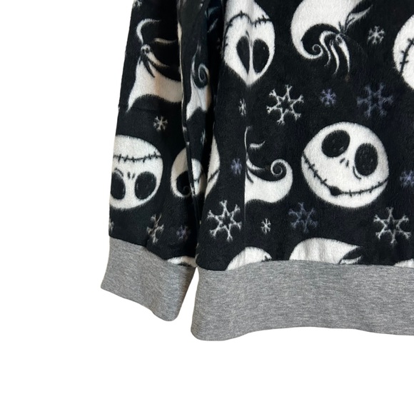 DISNEY Nightmare Before Christmas Fleece Pajama Top L - Picture 4 of 5
